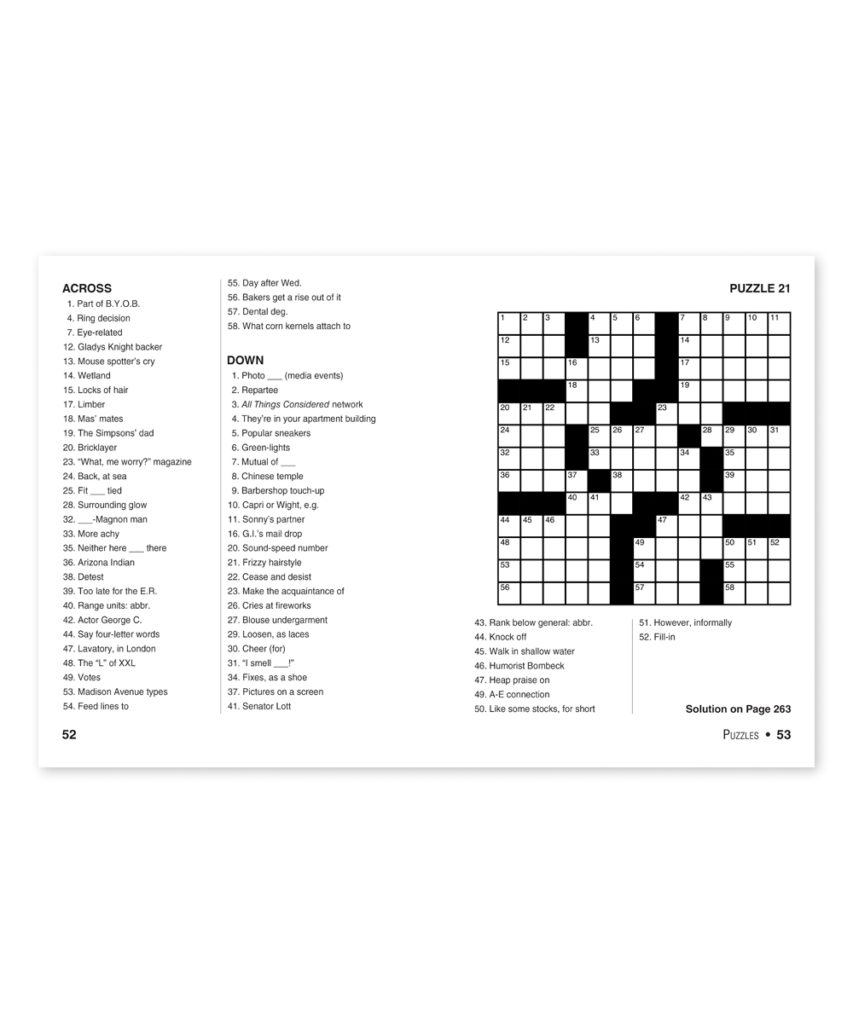 Printable Crossword Puzzles By Thomas Joseph Printable Party Favors Printable Crossword Puzzles By Thomas Joseph Printable Party Favors