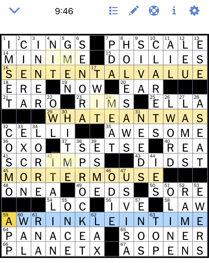 Record Letters Crossword Letters