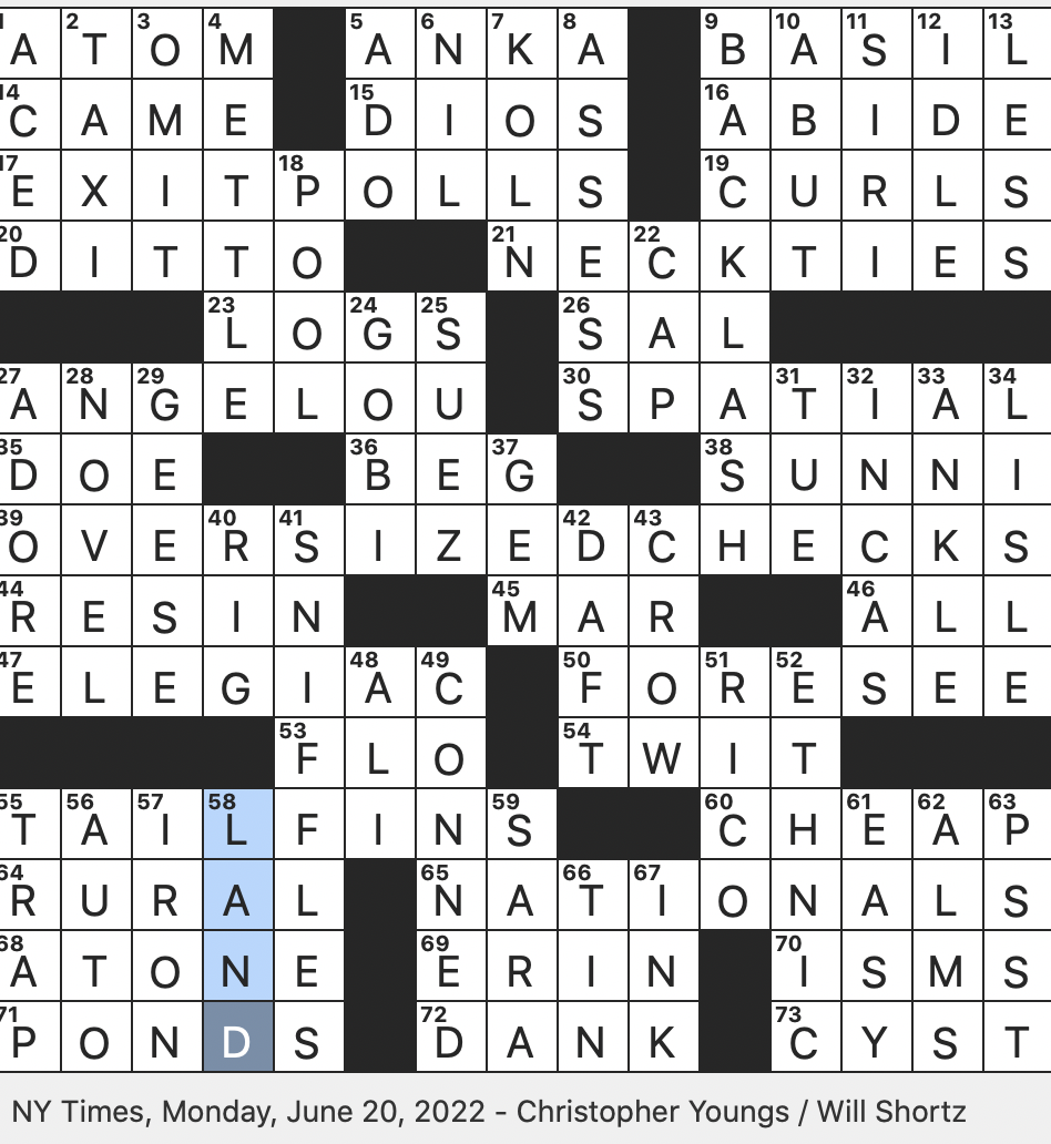cotton fabric crossword