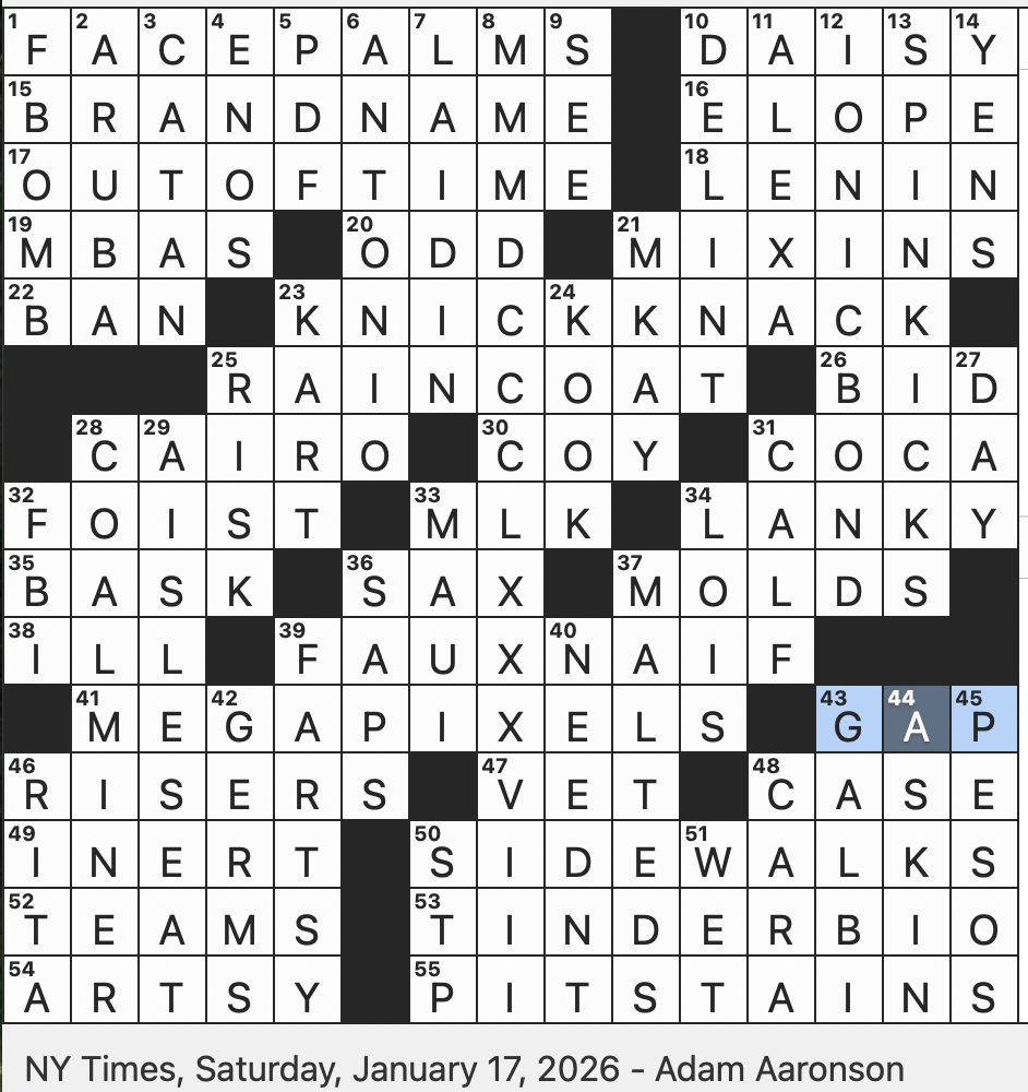 francais neighbor crossword