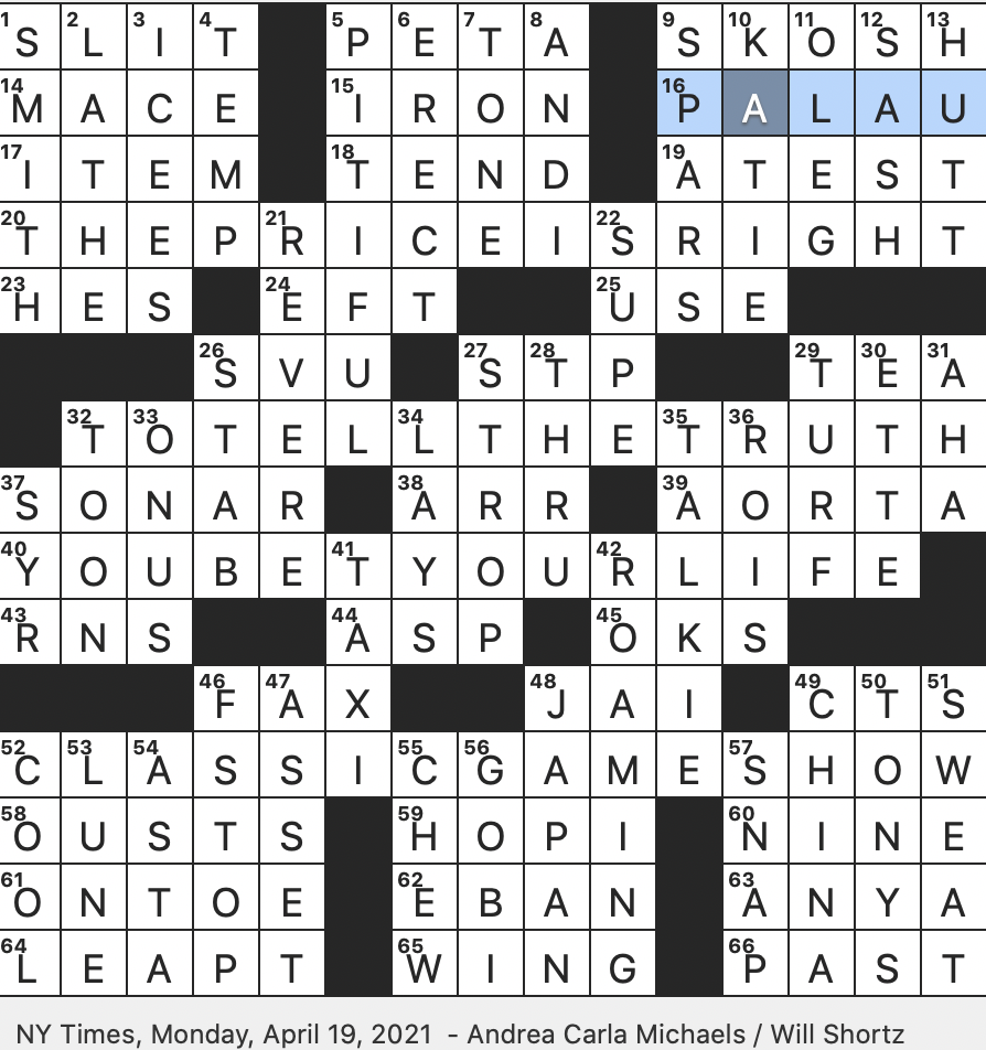Rex Parker Does The NYT Crossword Puzzle Historical Novelist Seton MON 4 19 21 Pacific Island Group That Was Once A Setting For Survivor Southwestern Tribe With A Snake Dance Rex Parker Does The NYT Crossword Puzzle Historical Novelist Seton MON 4 19 21 Pacific Island Group That Was Once A Setting For Survivor Southwestern Tribe With A Snake Dance