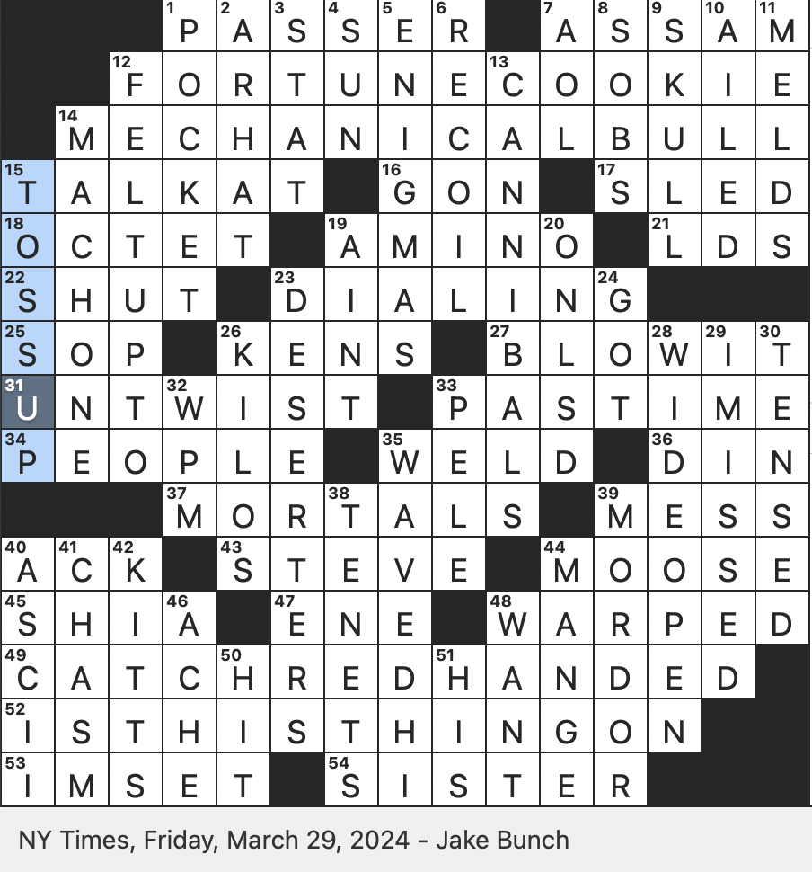 Rex Parker Does The NYT Crossword Puzzle Hunks Of Plastic FRI 3 29 24 Enlightened Buddhist Sweet Message Bearer Emoji That Might Be Used In Response To A Funny Text Rex Parker Does The NYT Crossword Puzzle Hunks Of Plastic FRI 3 29 24 Enlightened Buddhist Sweet Message Bearer Emoji That Might Be Used In Response To A Funny Text