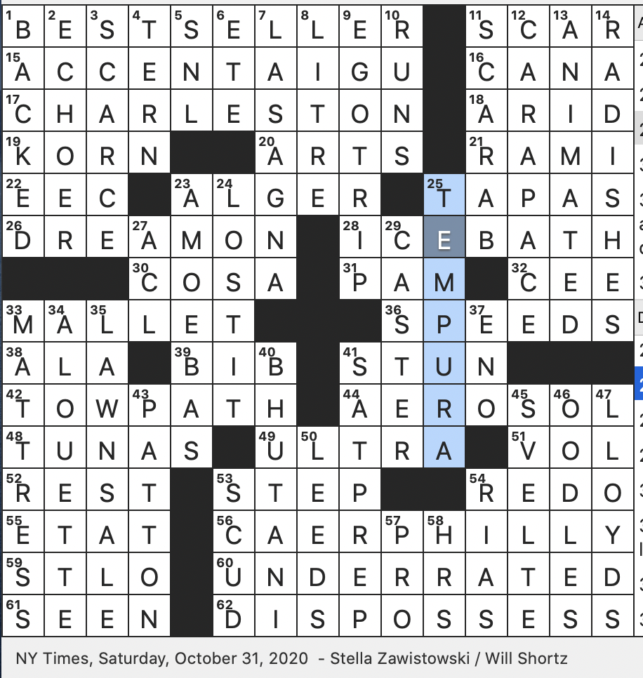 coal basket crossword