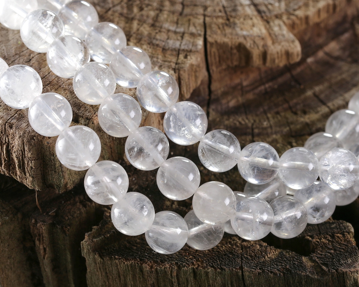 Rock Crystal Quartz Round 8mm Rock Crystal Quartz Round 8mm