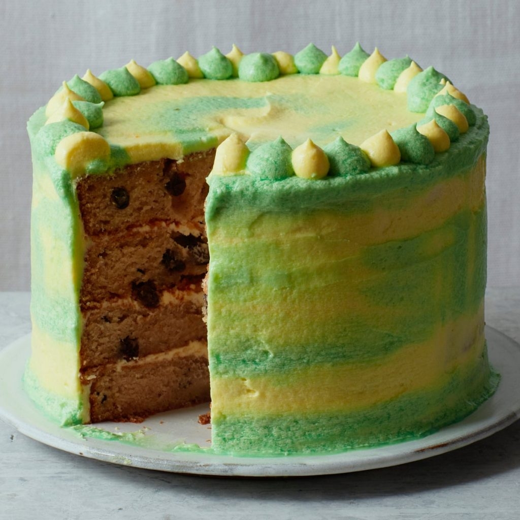 rum soaked cake crossword