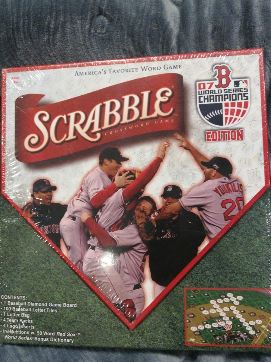 Scrabble Baseball 2007 Boston Red Sox Edition Board Game EBay