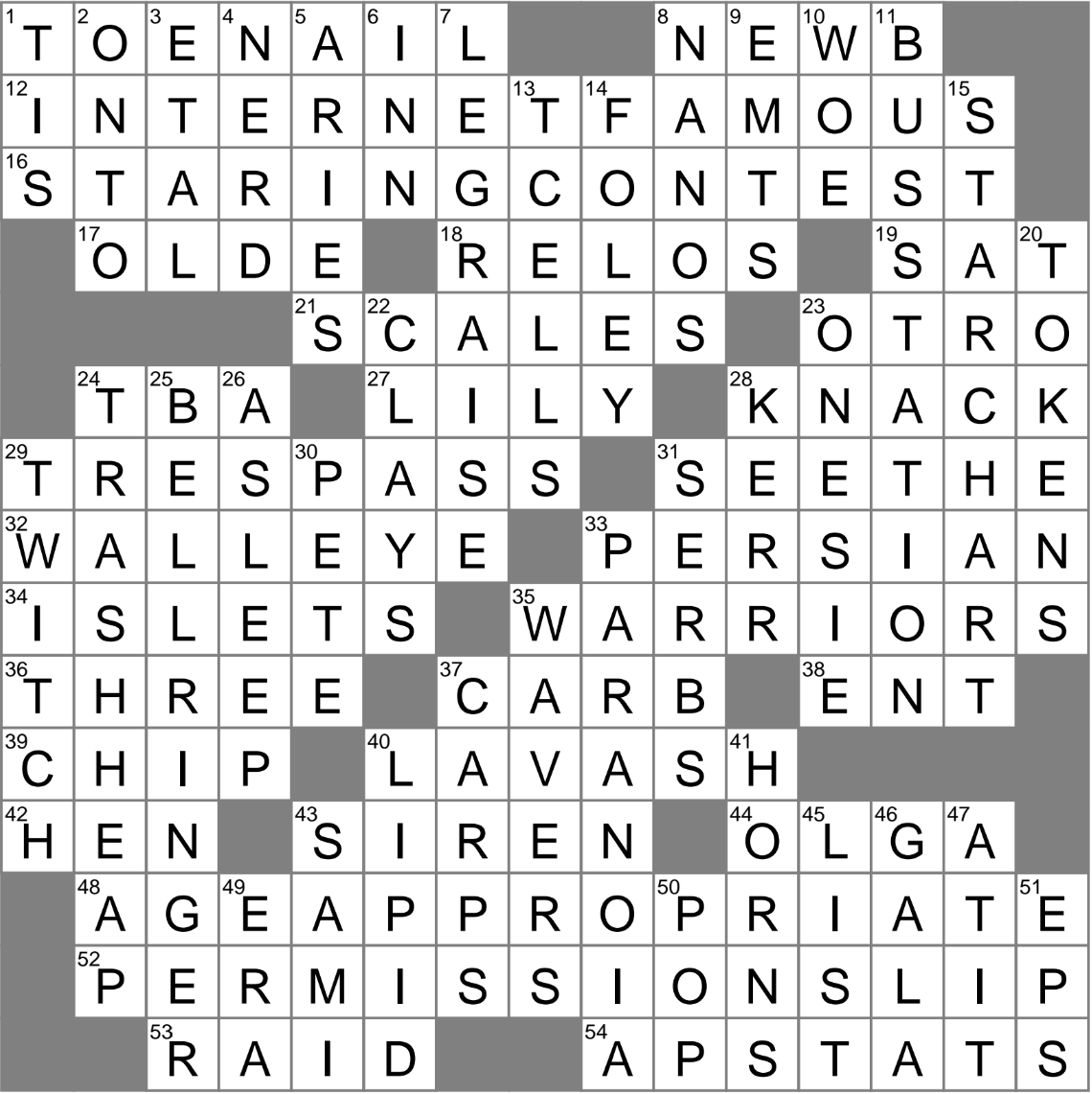 Shared Loads Crossword Clue Archives LAXCrossword Shared Loads Crossword Clue Archives LAXCrossword
