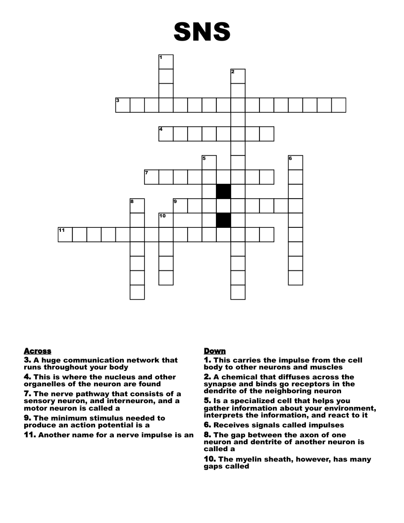 SNS Crossword WordMint SNS Crossword WordMint