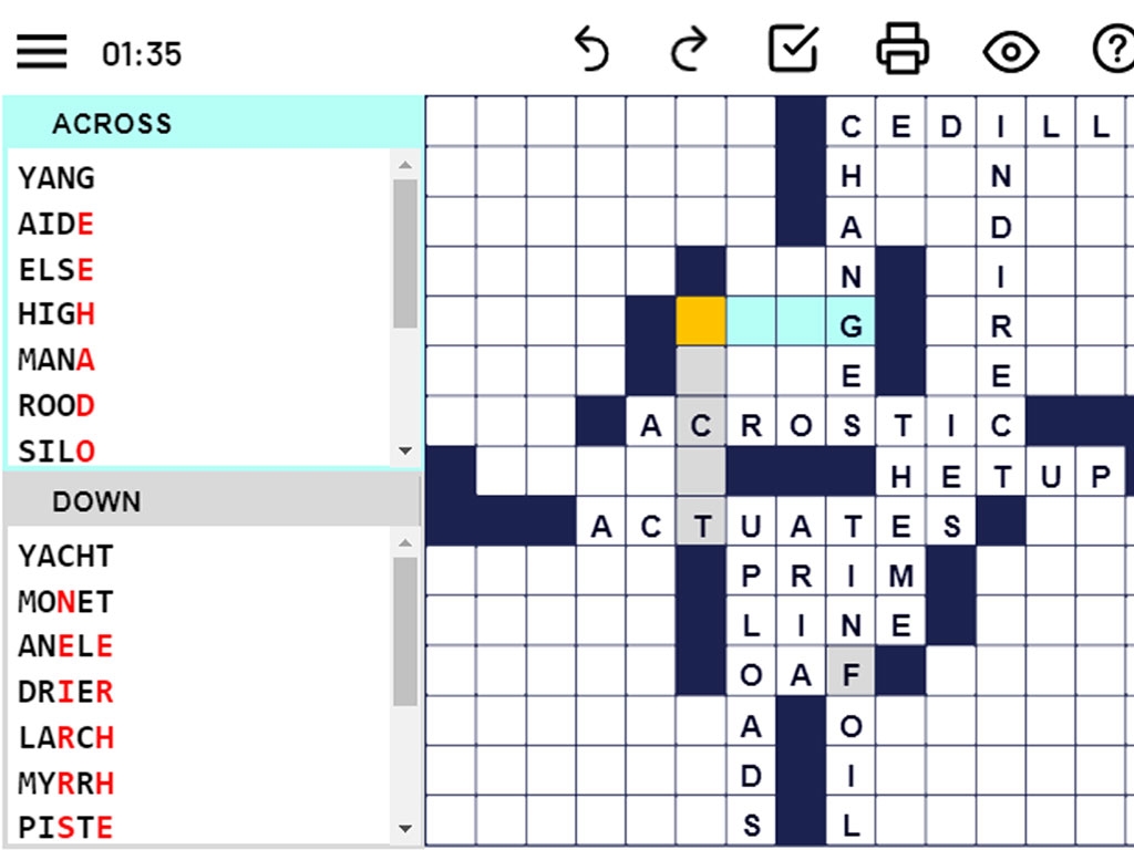 Solve Fill Ins An Online Word Puzzle Game