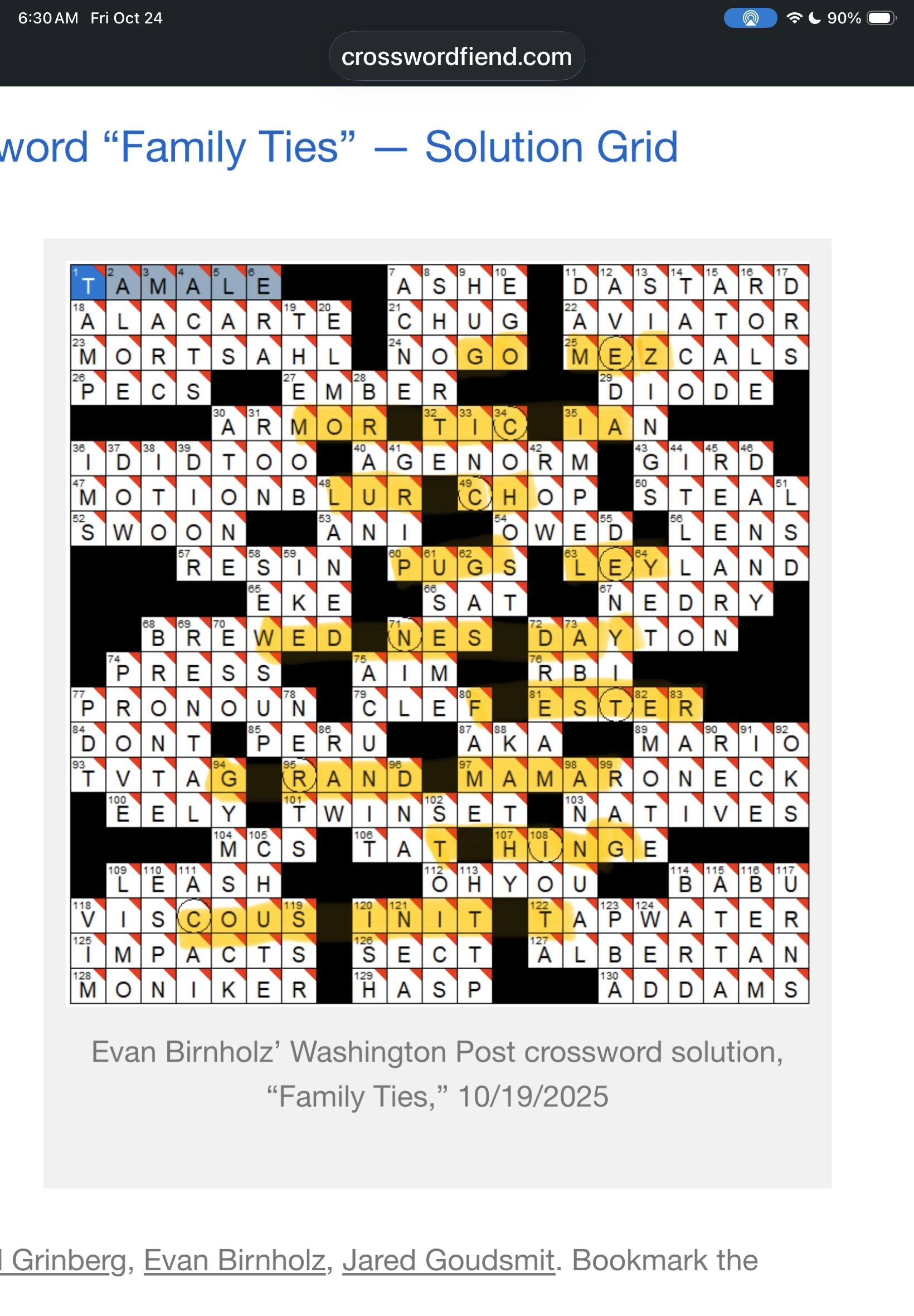 evan birnholz sunday crossword printable evan birnholz sunday crossword printable