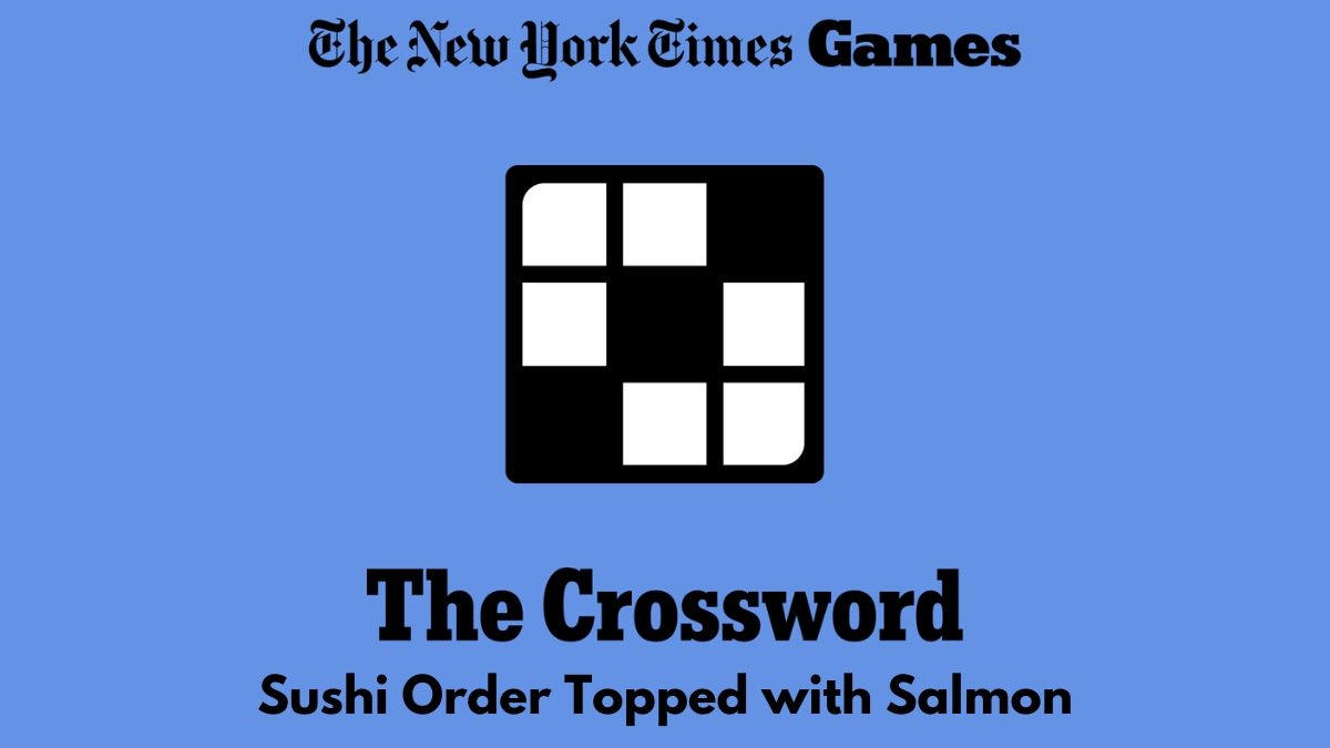 sushi fish crossword