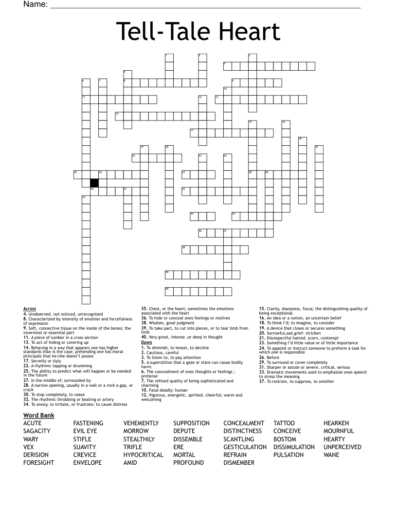 dramatic opening crossword dramatic opening crossword