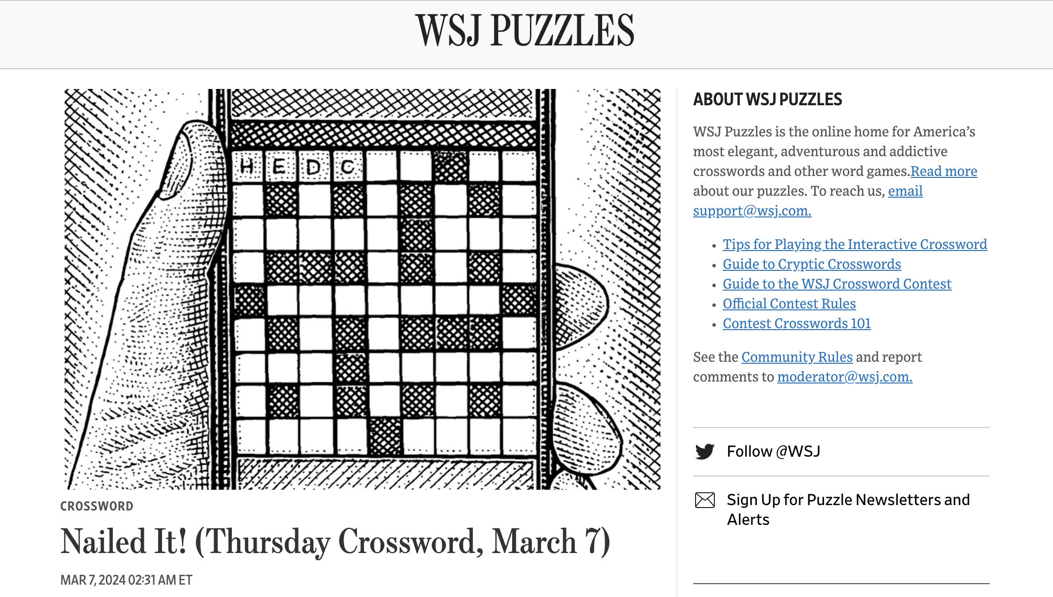 The 5 Best Newspaper Crosswords You Can Play Online Amuse Labs Creators Of PuzzleMe