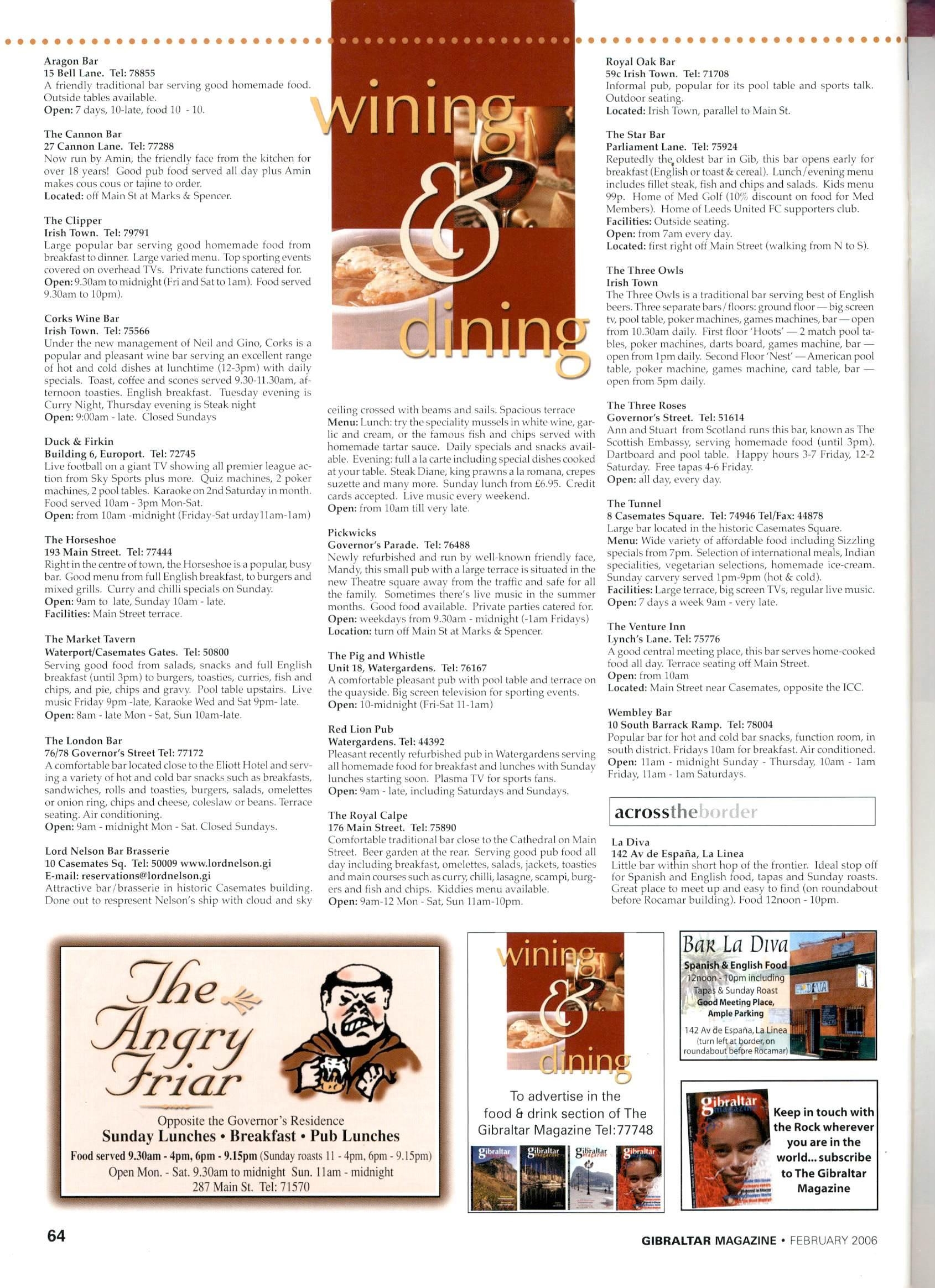 The Gibraltar Magazine February 2006 By Rock Publishing Ltd Issuu