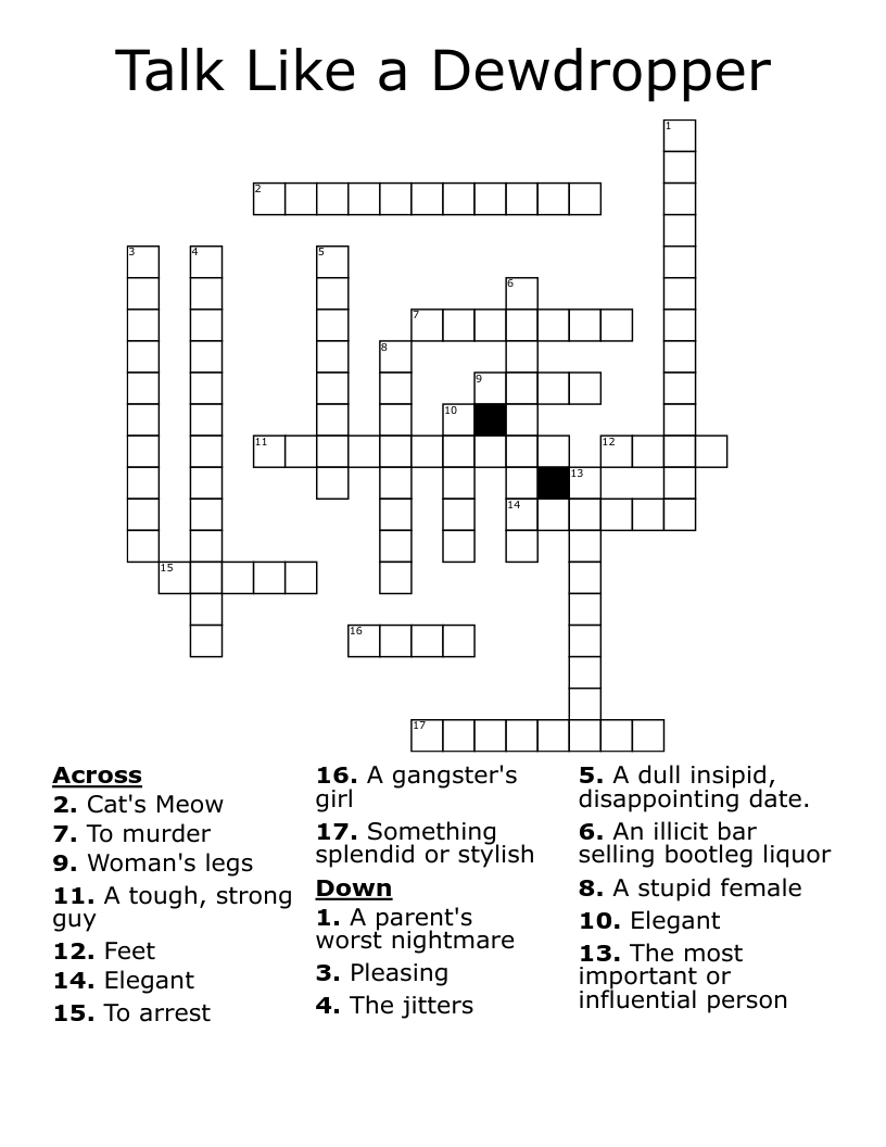 The Great Gatsby Crossword WordMint The Great Gatsby Crossword WordMint