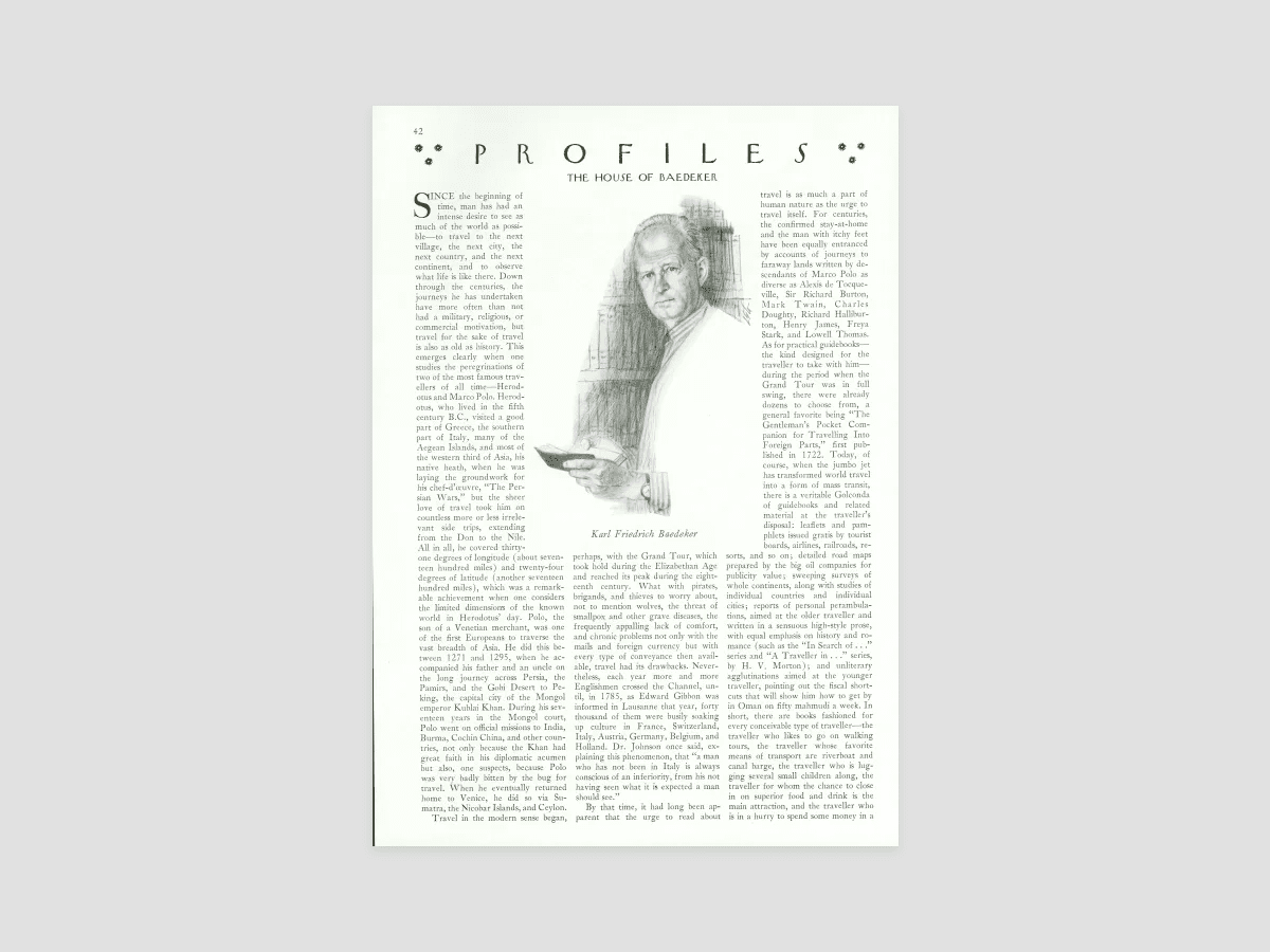 The House Of Baedeker The New Yorker