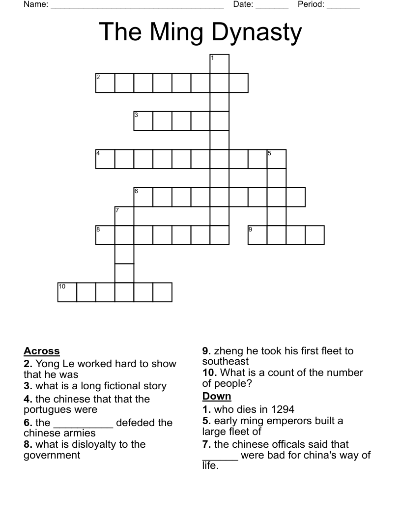 chinese way crossword chinese way crossword