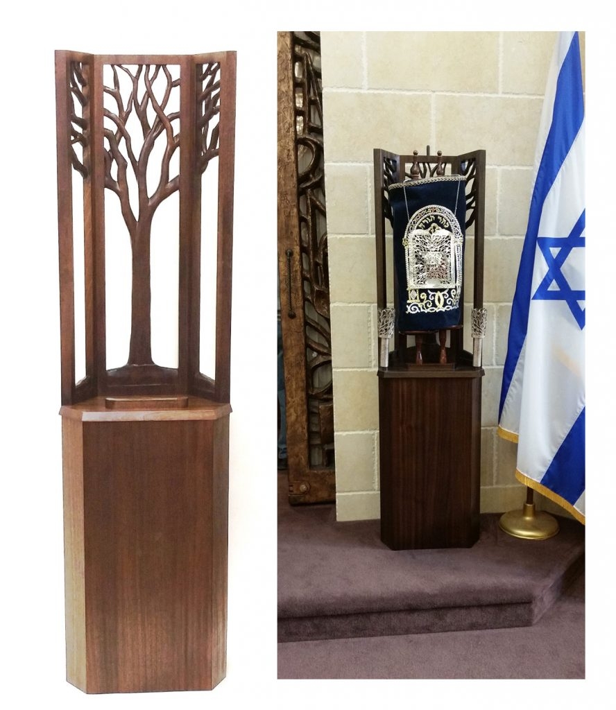 Torah Holder With Tree Of Life Motif David Strauss Designs Torah Holder With Tree Of Life Motif David Strauss Designs