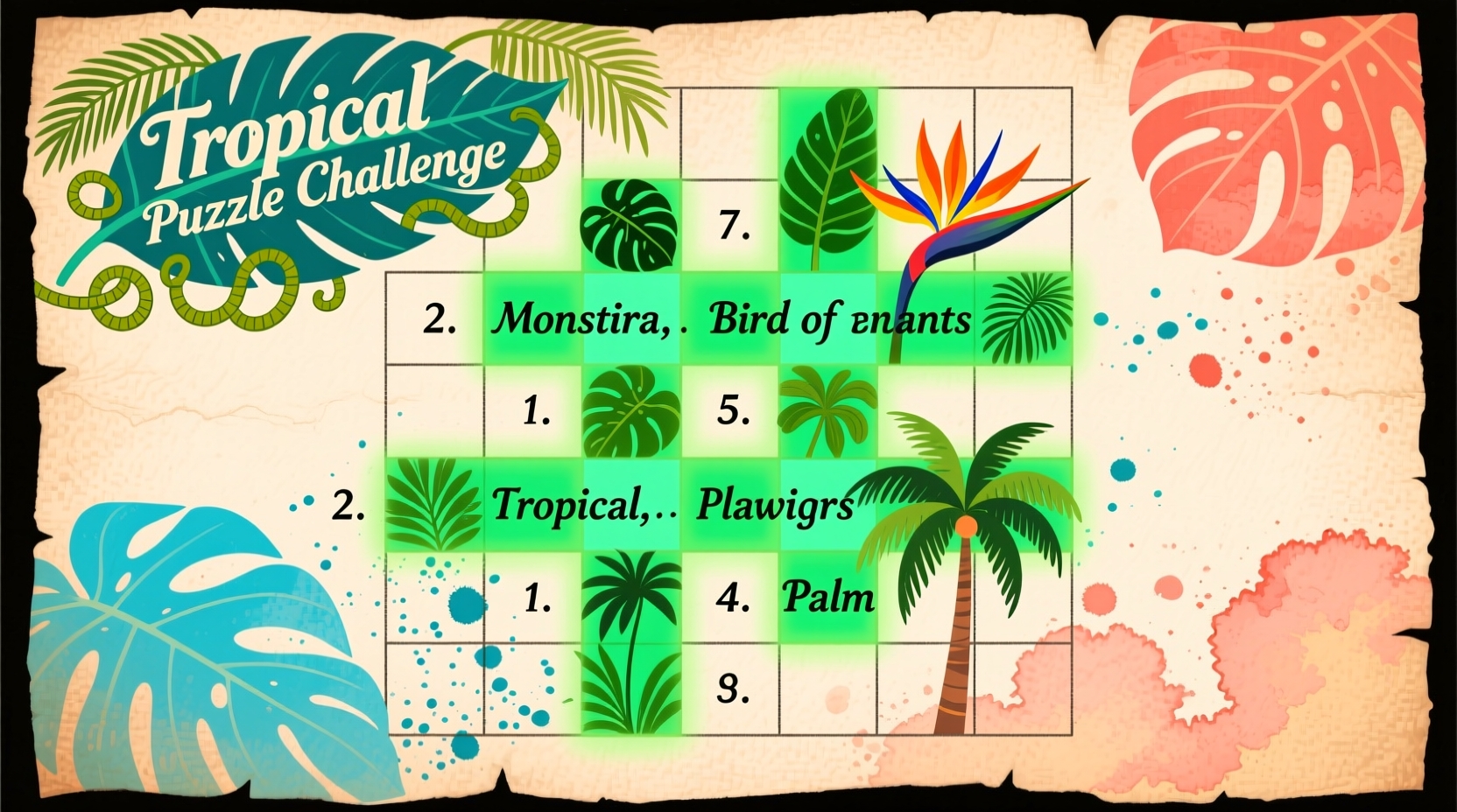 Tropical Plant Crossword Clue Complete Answer Guide