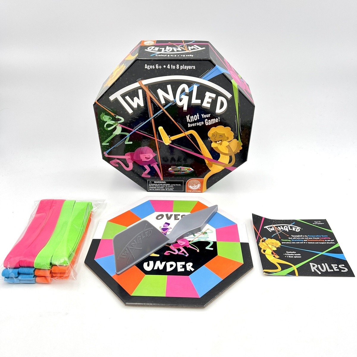 TWANGLED Tangled up Knot Your Average Party Game 100 COMPLETE EBay