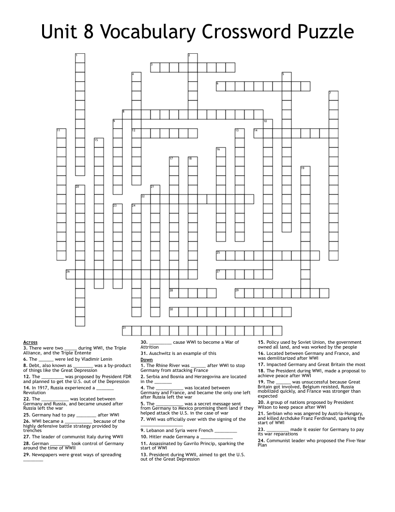 german river crossword