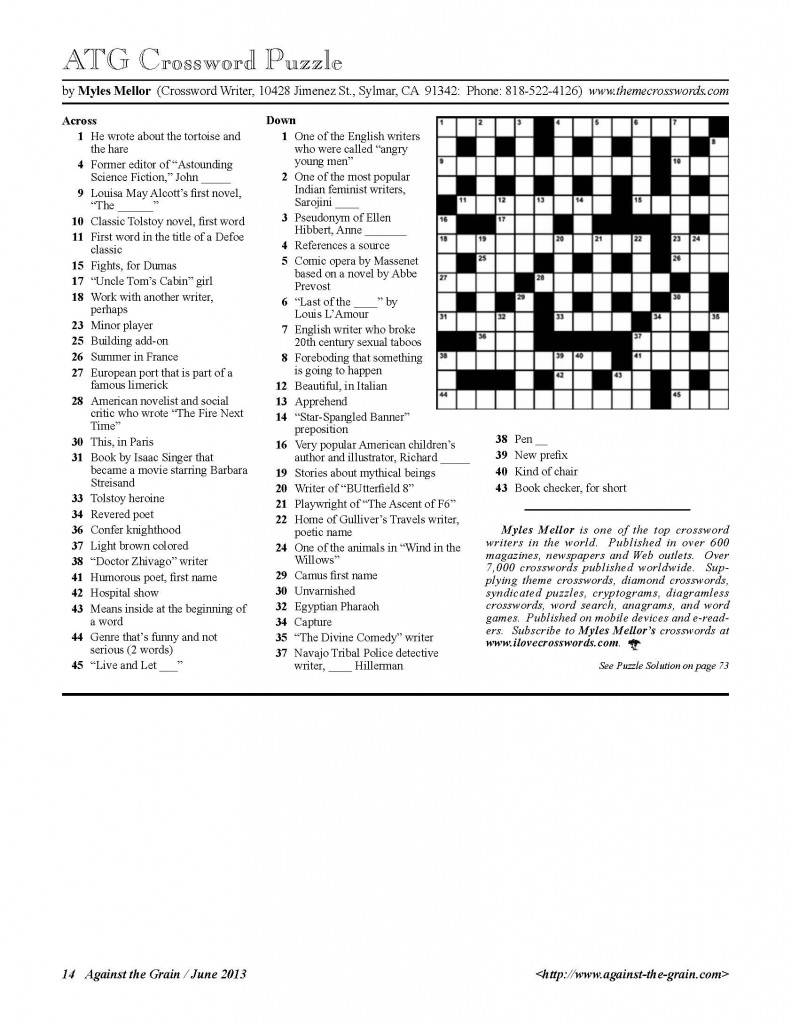 V25 3 Crossword Puzzle Charleston Hub