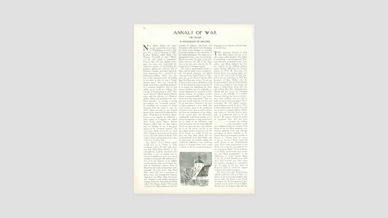 Vietnam II Sovereign Of Discord The New Yorker