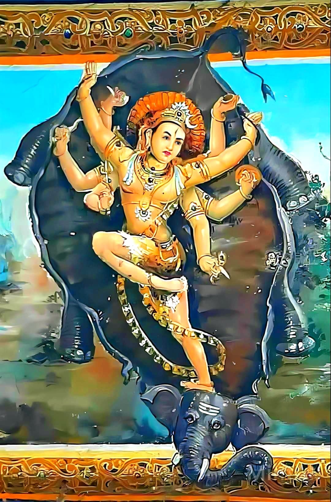 incarnation of shiva crossword