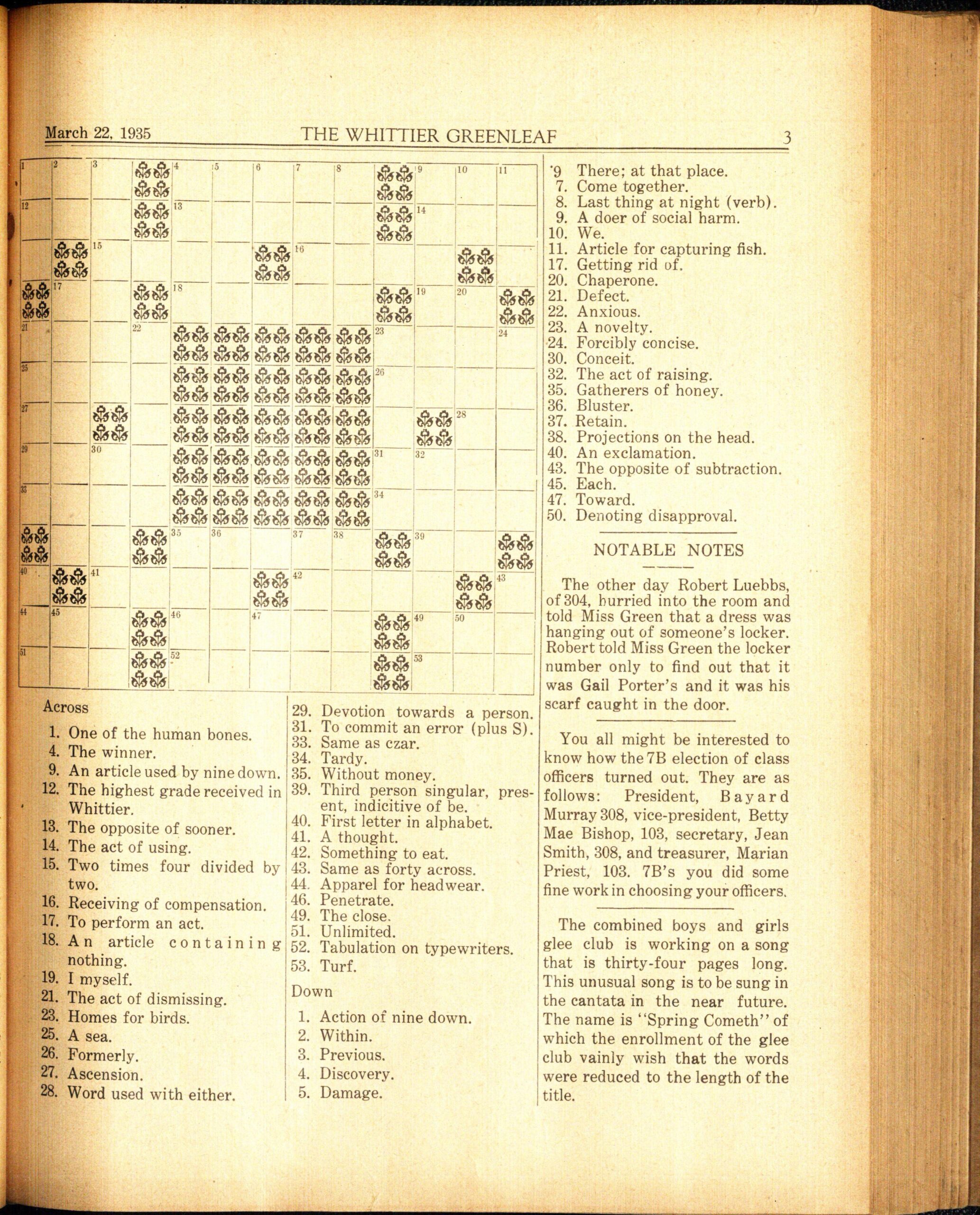 Whittier Junior High 1935 Newspaper By Lincoln Public Schools Library Media Department Issuu