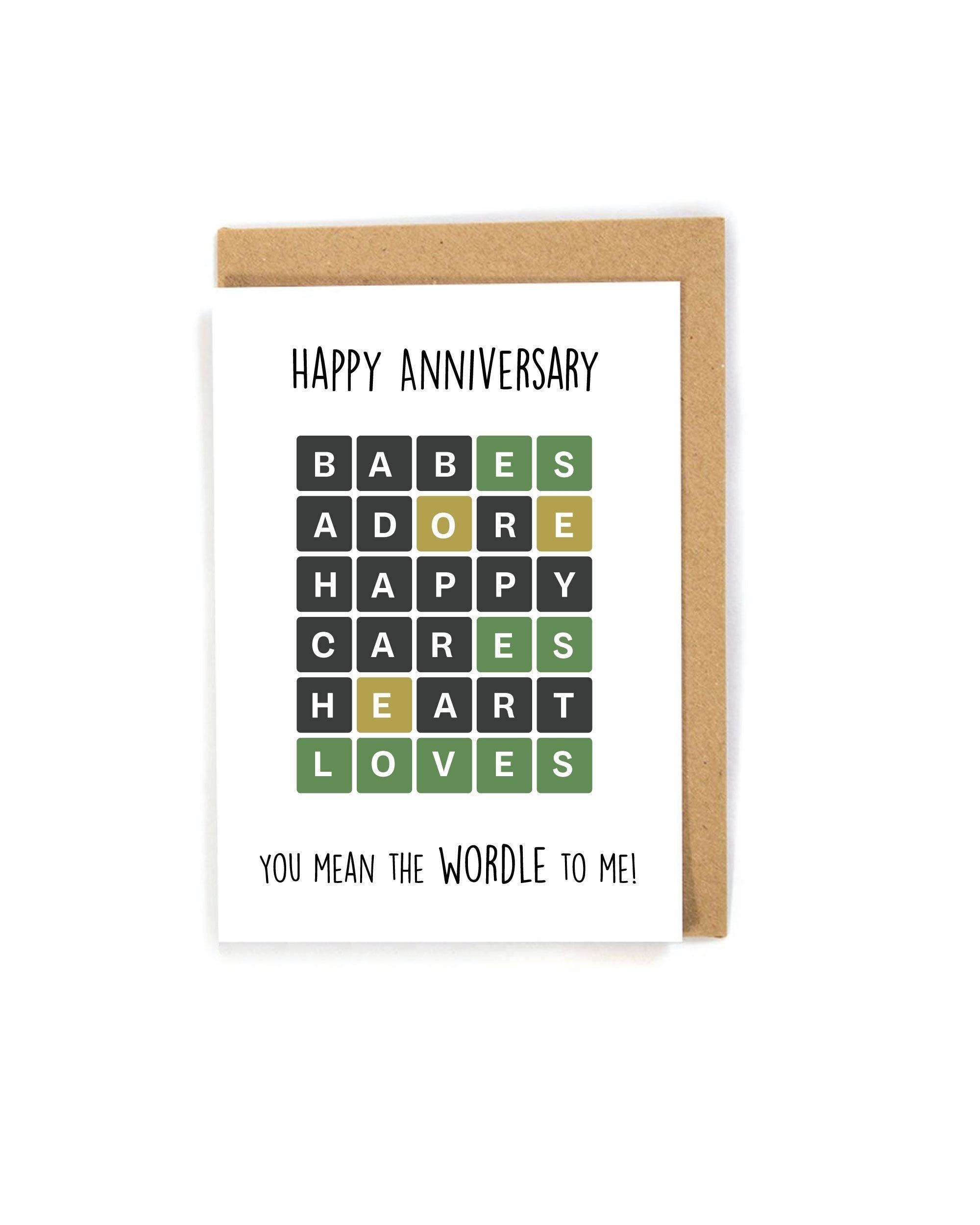 Wordle Anniversary Card Trend Anniversary Card Cute Anniversary Card Funny Anniversary Card Pun Anniversary Card Happy Anniversary Card Etsy Wordle Anniversary Card Trend Anniversary Card Cute Anniversary Card Funny Anniversary Card Pun Anniversary Card Happy Anniversary Card Etsy